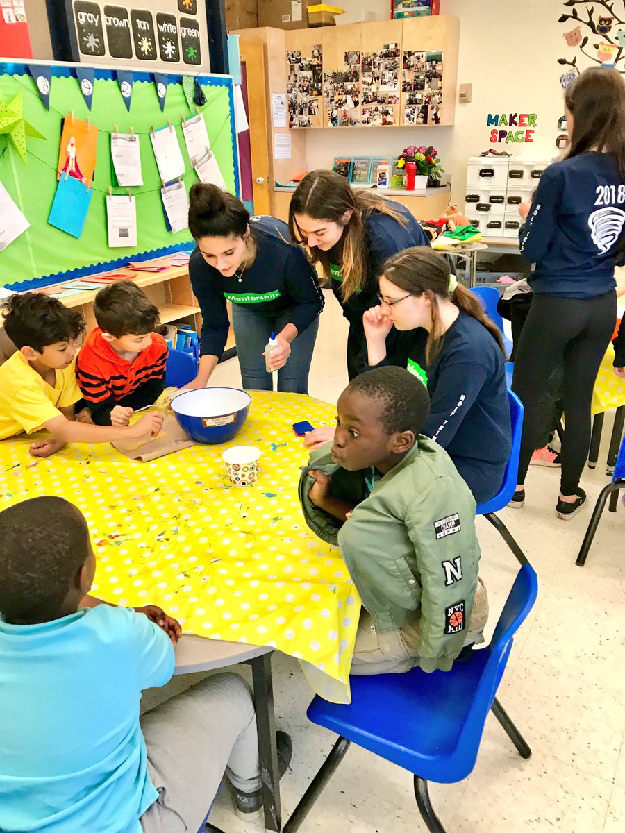 mrsalegault's tweet photo. Making slime with students from @HolyTrinity_CHS @StMichaelOCSB #learningpartnerships #specialactivityday #CathEduWeek https://t.co/CJpphPi8sA