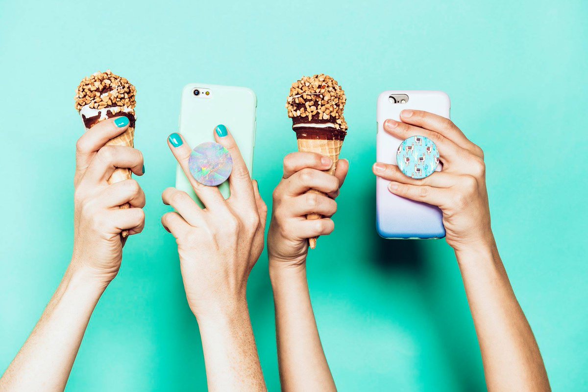 PopSocketsEU's tweet photo. Can you ever have enough ice cream? #popsocketsuk #icecream #furryperu #llama #llamadrama #opal #shiny #holographic #summer #sunny #sunshine #summervibes https://t.co/pdQFQKWjnV