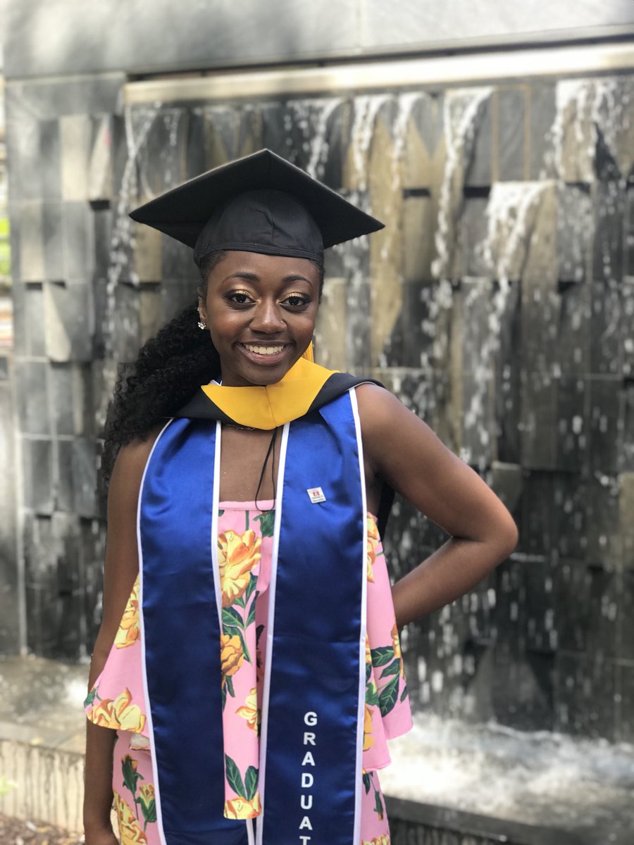 simoneakema's tweet image. #issagraduate #templemade🦉🍒⚪️