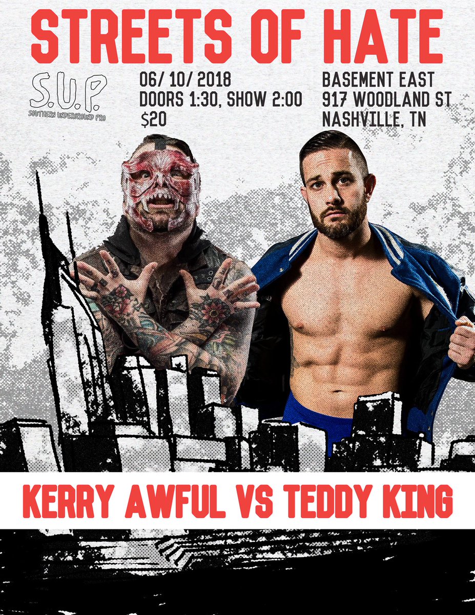 sup_graps's tweet image. Tickets for #StreetsOfHate are live! Get yours here- ticketweb.com/event/southern…