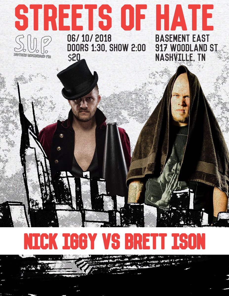 sup_graps's tweet image. Tickets for #StreetsOfHate are live! Get yours here- ticketweb.com/event/southern…