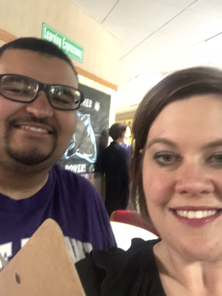 MrsWinstonBDU's tweet photo. Last stop- North Wayne Elementary! Also ran into a BDU Alumni (class of 2016)!! #WeAreWayne #waynewalks @radaugherty @david_sekulaBDU @BDUtv_News https://t.co/mQlubB0YV5