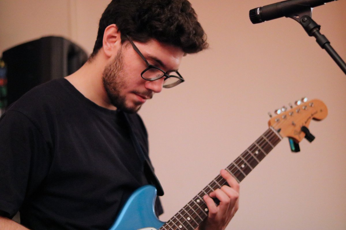 I visited <a href="/KozoBand/">KŌZŌ 構造</a> at Tunefork Recording Studios yesterday for the first in a series of <a href="/bey_today/">Beirut Today</a> articles on local musicians. Drop by <a href="/BeirutOpenStage/">Beirut Open Stage</a> to see Kozo play tonight and read my article when it comes out! Also, DM me suggestions on who to interview next.