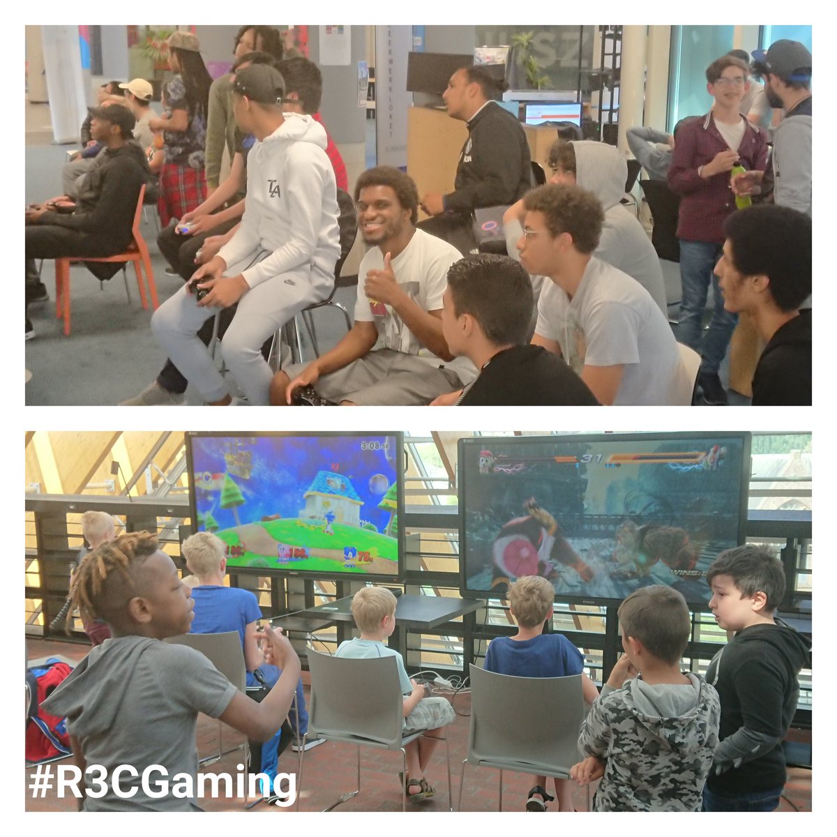 R3CGaming's tweet photo. Twee toffe game activiteiten vandaag in @Boekenberg en @bieb010. De komende periode staan er weer toffe game gerelateerde events gepland https://t.co/sFaJs9Zzxb