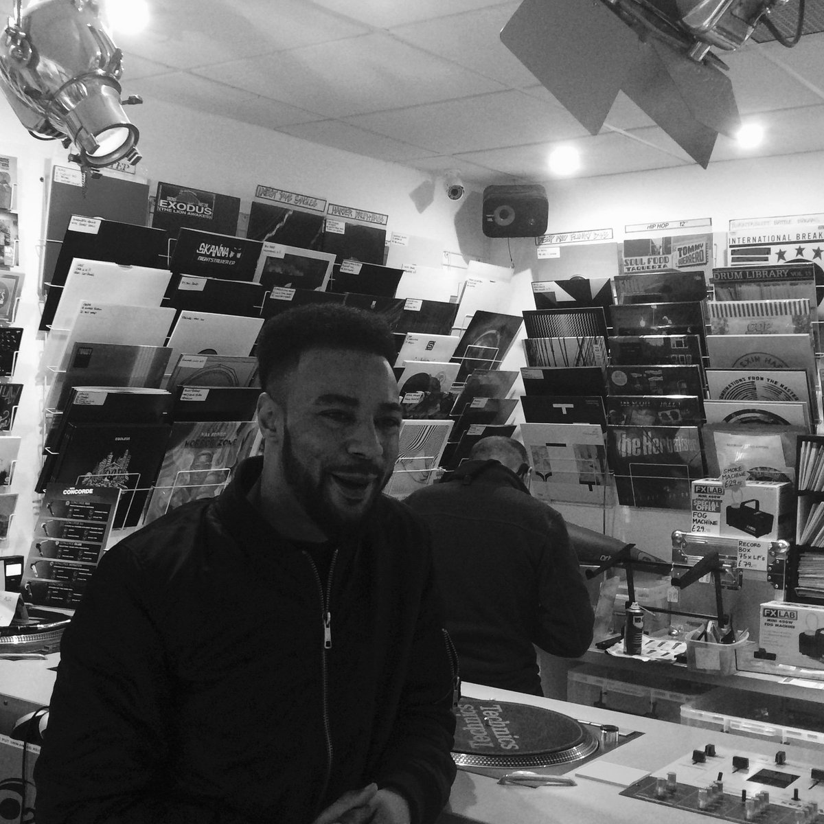 DJCV's tweet photo. Big up @dance2uk for having me down in the Guildford store, wicked riddems and vibes all day ✊🏼 #Dance2records #Underground #Culture #Newmusic #Promos #Deep #Minimal #top100 https://t.co/JTXHraVg1O