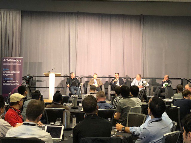 3Nimbus's tweet photo. Emerging Cloud Trends Panel Discussion underway at the #DevSecOpsSummit https://t.co/XGhlQxIdeF