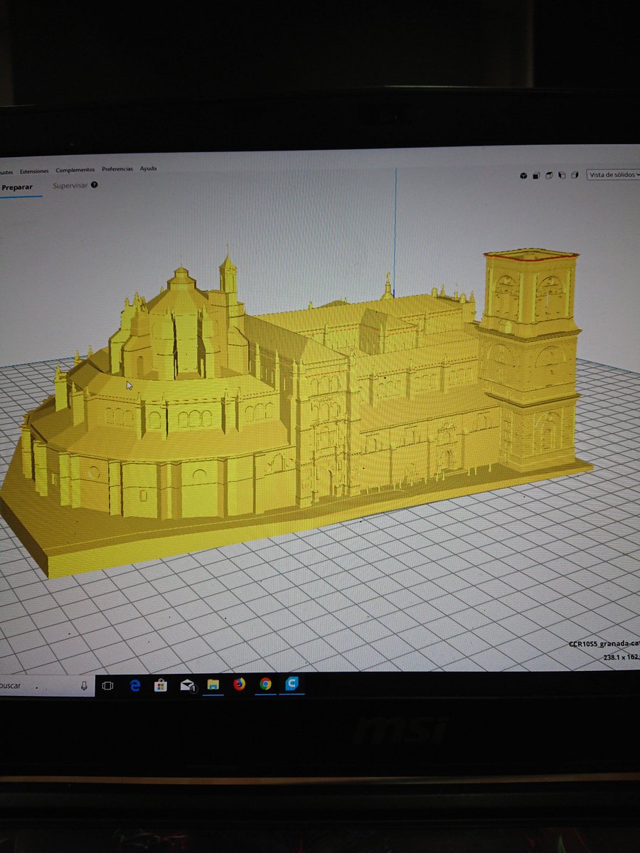 DSelfi3's tweet photo. Wow! Un gran trabajo se modelaje de nuestra querida catedral de Granada!
#selfi3d #granada https://t.co/3gFs4R3wp5
