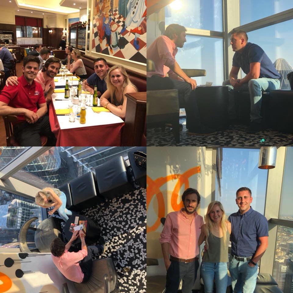 Director, Patrick Hanauer, flew in from our Miami office and met with Co-founder and director Nick Flynn, European golf manager Elliot Groves, and College Sports America’s new UK tennis manager, Kelly Burge, to talk about the great new College Sports America projects #teamsport