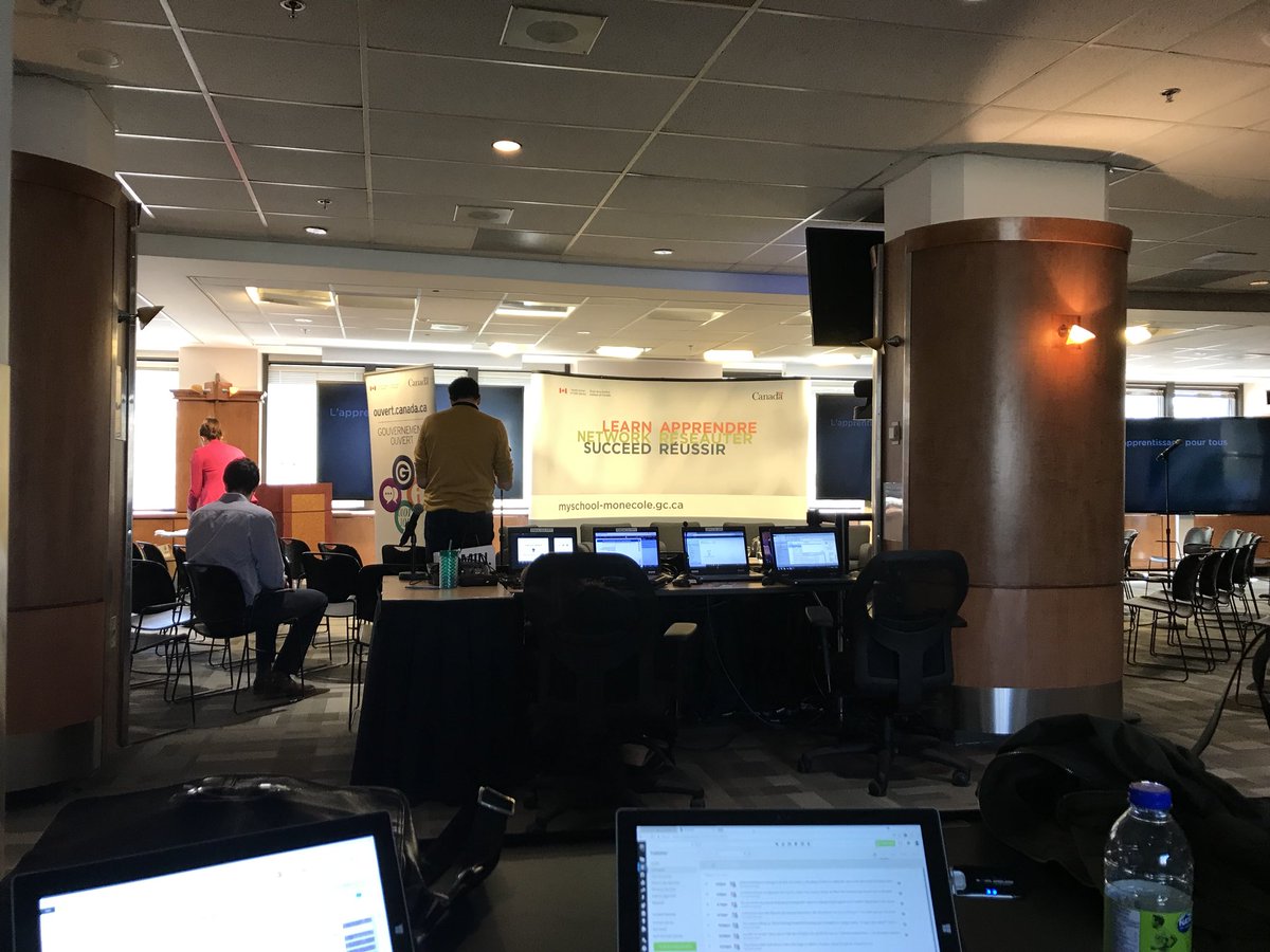 Patrick__Steele's tweet photo. Prep for the @OpenGovCan “Is open data dead?”
Tune in at 1:30!
#viewsfromcomms https://t.co/X56m4PHpIw