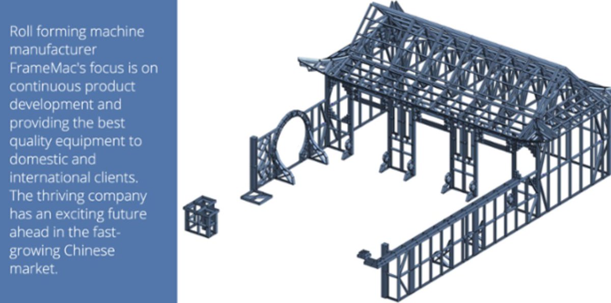VertexSysIntl's tweet image. How have this company received a &quot;satisfactory share of the Chinese market&quot; using #VertexBD? Read all about it: ow.ly/ZPVX30jWWpQ #RollForm