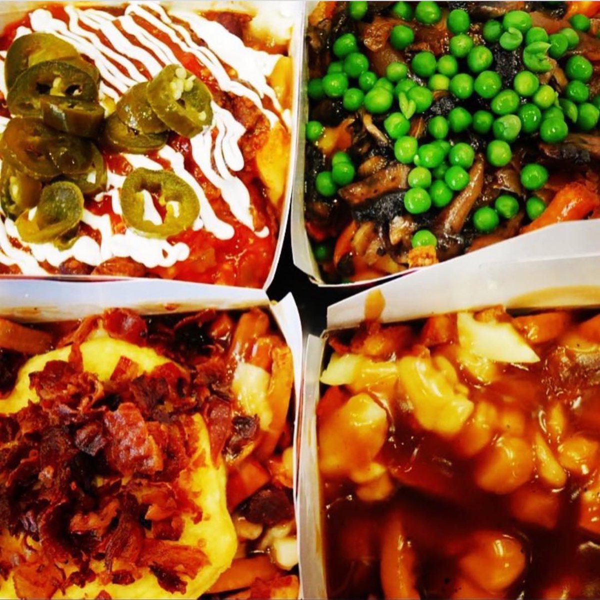 So you wanna talk about #FOODPORN. #foodie #poutine #holy! Photo by @at4_iwa