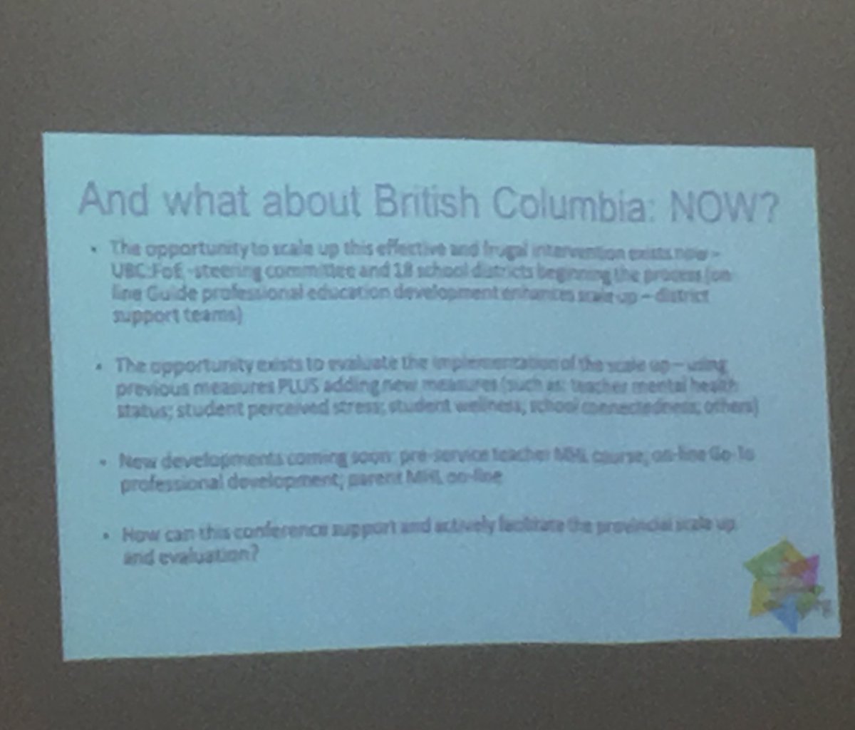 jenmezei's tweet photo. In the works... Mental Health Literacy (MHL) free online course for #bced parents. #scmhc2018 @BCCPAC https://t.co/SAuzkT5KRH
