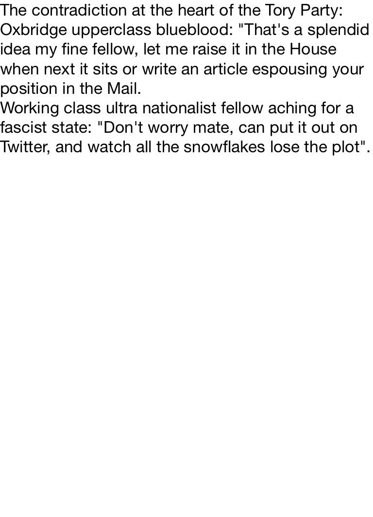 ZeroGravitypoet's tweet image. #MadeInNotability  THE TORY CONTRADICTION #Tory