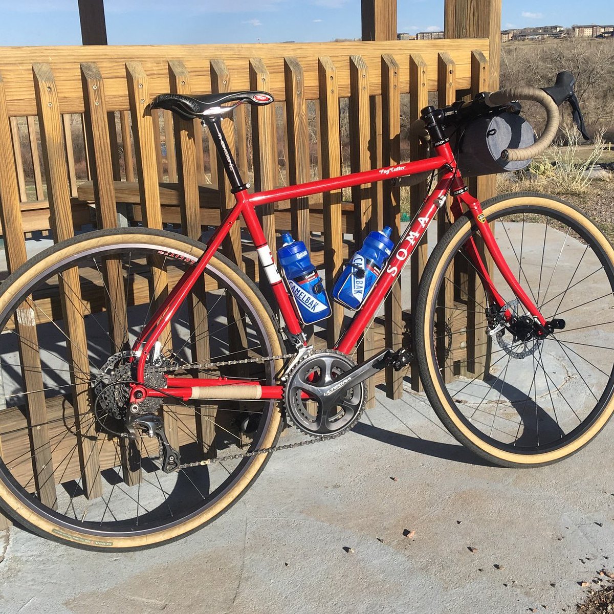 denverbikecafe's tweet photo. Stolen Bike Alert!
Our amazing friend, mechanic and all around great guy, Lehi, lost his trusted steed to a dirty thief last night. Help us recover his bicycle please!
#denver #bikethief
#fuckbikethieves @BikeIndex https://t.co/sywe6u7vp2