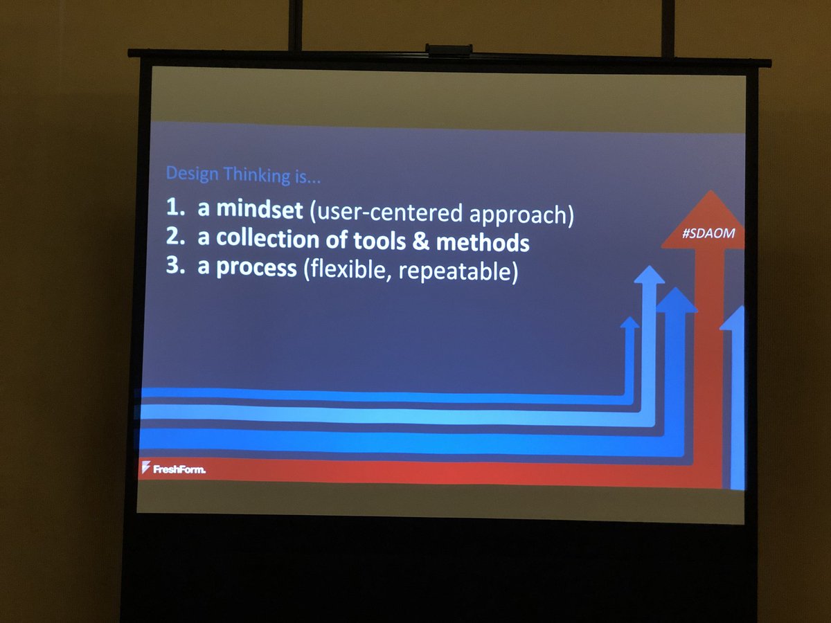 AMASanDiego's tweet photo. Design thinking is a mindset! #sdama https://t.co/pso7X1sn1G