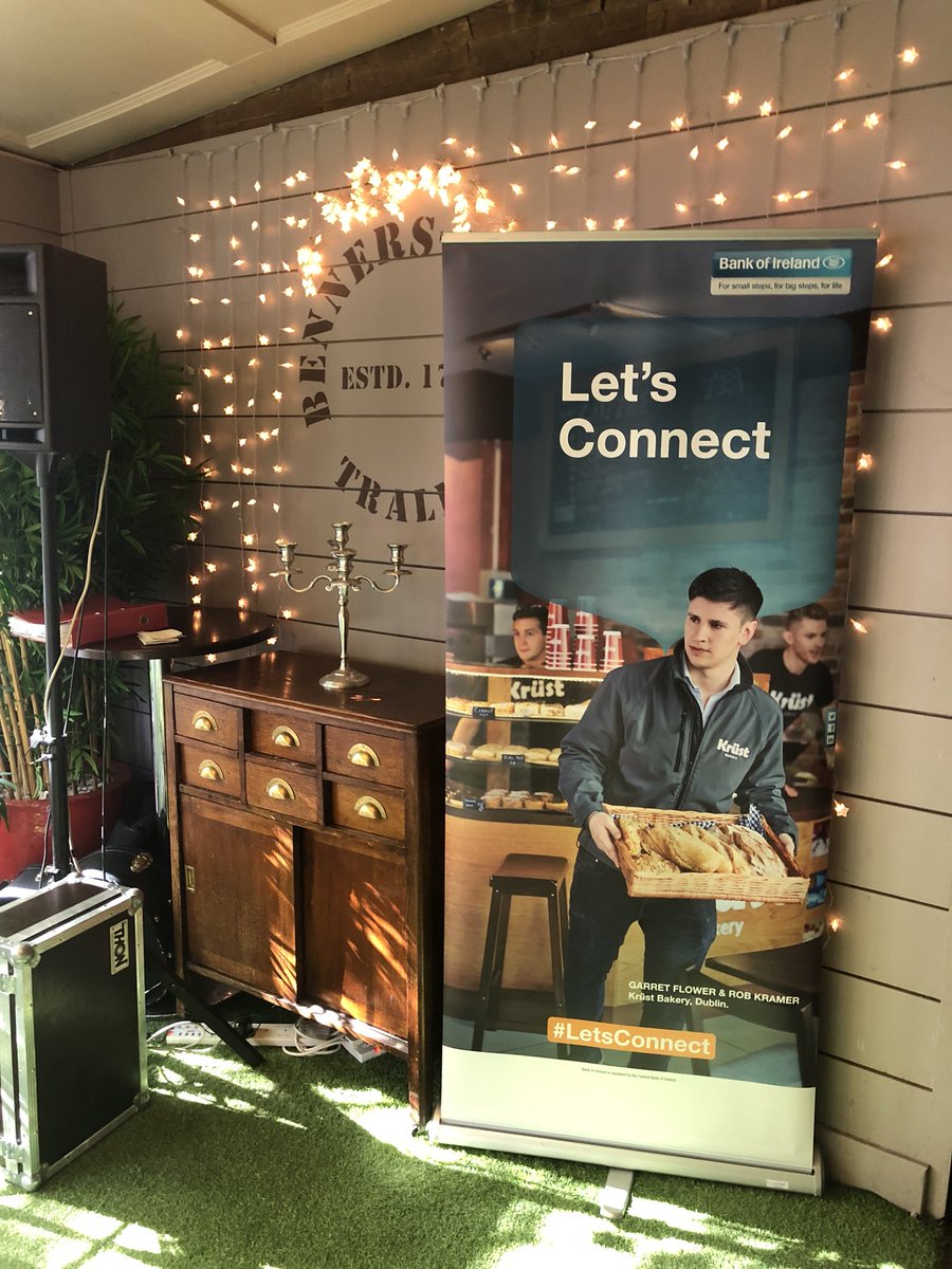 killianyoung's tweet photo. All set and ready to go @FounderFridayK to hear the insights of @jerrykennelly powered by @bankofireland #FFKerry https://t.co/lmRyxvExjH
