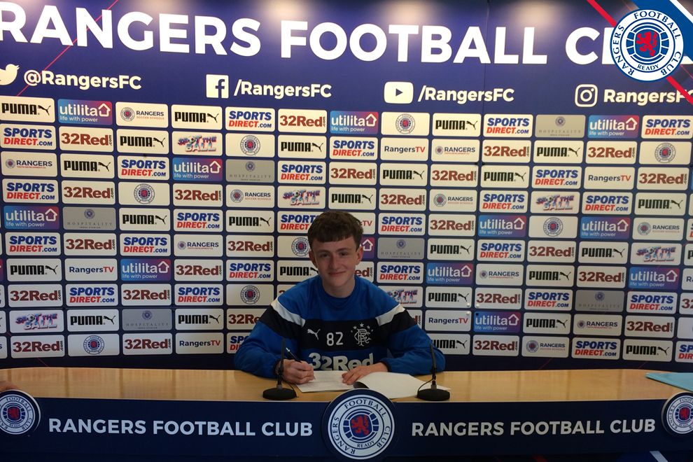 Rangers Youth Academy on Twitter "📝 RangersFC Academy player James