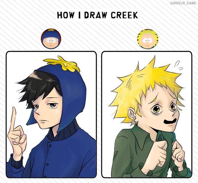 #Creek #How_I_draw_creek #FANART 