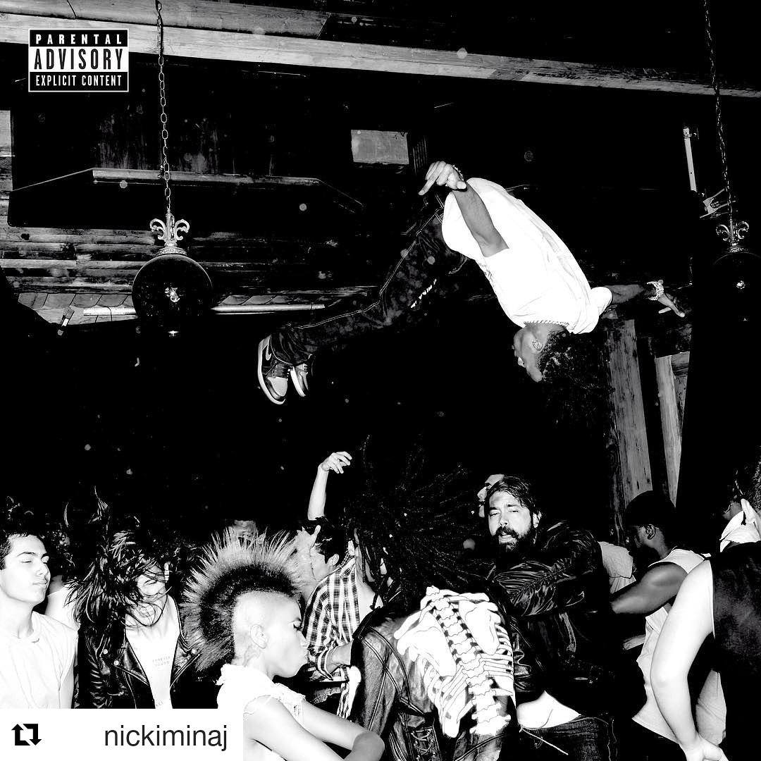 LaTonyaStory's tweet photo. Woke up to see @NICKIMINAJ posted @playboicarti album cover artwork and my daughter @Felicia_Lester1 is featured right in the front. She's the #mohawkgirl - you betta work Felicia!! #Actress #LA #Dreamchaser https://t.co/1Gk7tKusUE