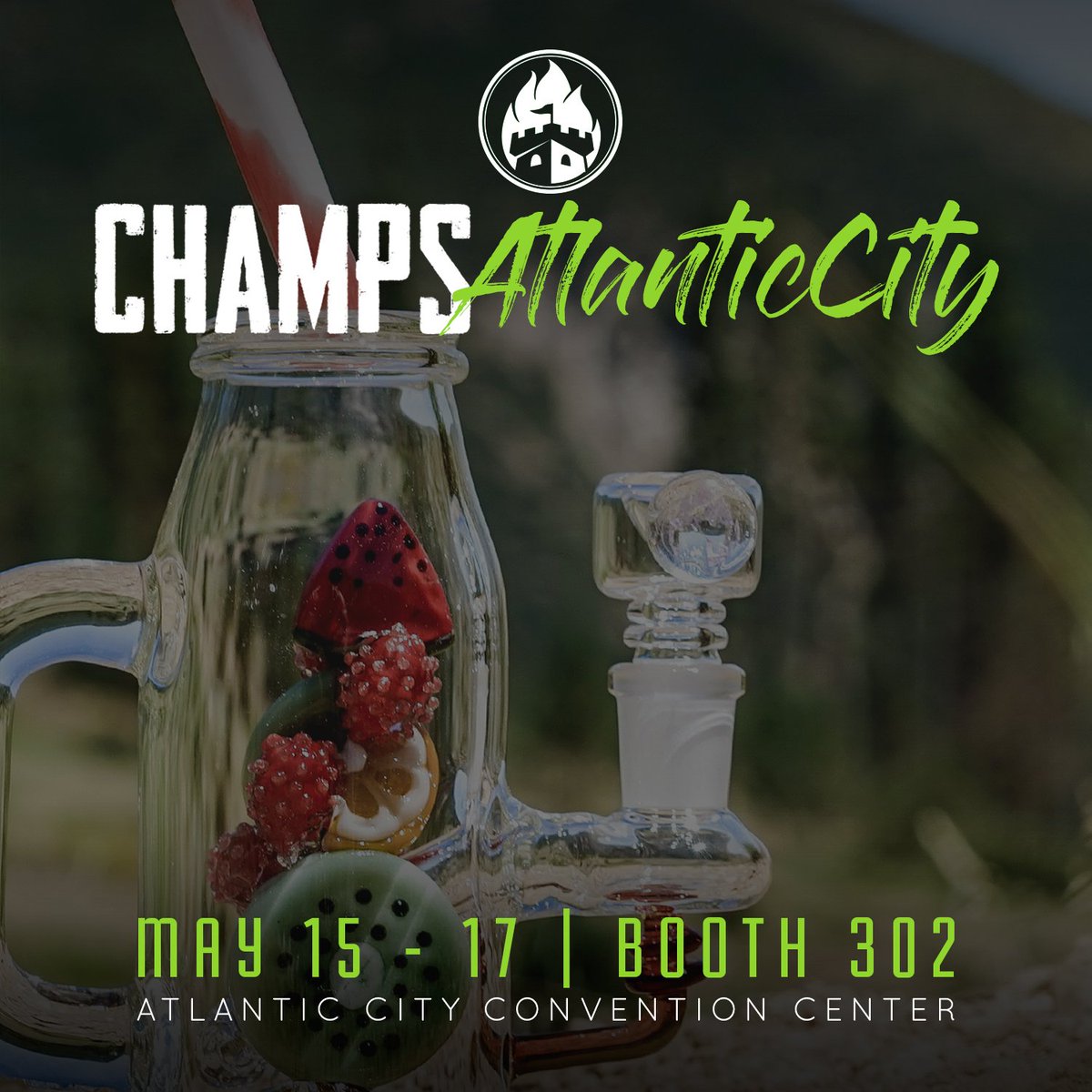 Come find us at Champs in Atlantic City, NJ! Show starts on Tuesday! The show will be held at the Atlantic City Convention Center and we'll be at booth 302. See you all there!
