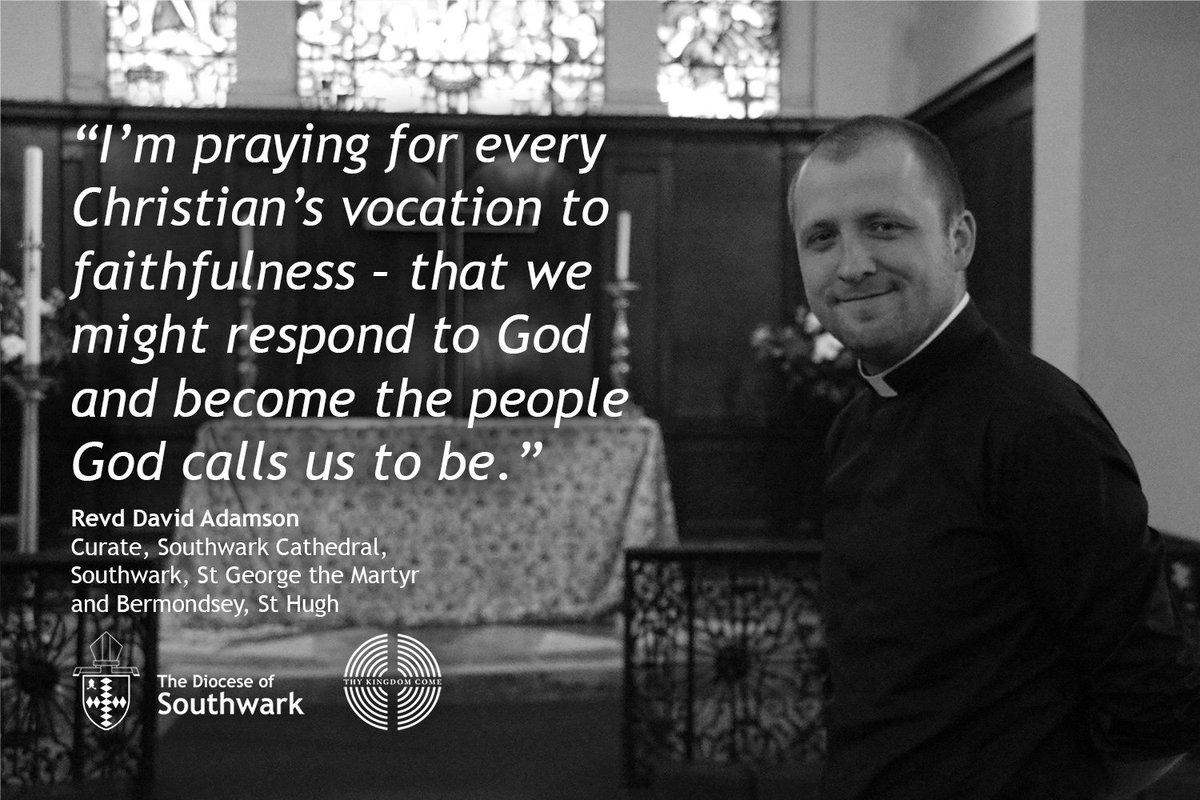 For day four of #thykingdomcome The Revd David Adamson, Curate at Southwark Cathedral, St George the Martyr, Southwark and St Hugh, Bermondsey shares what he is praying for. Join him in this global wave of prayer. #Pledge2Pray