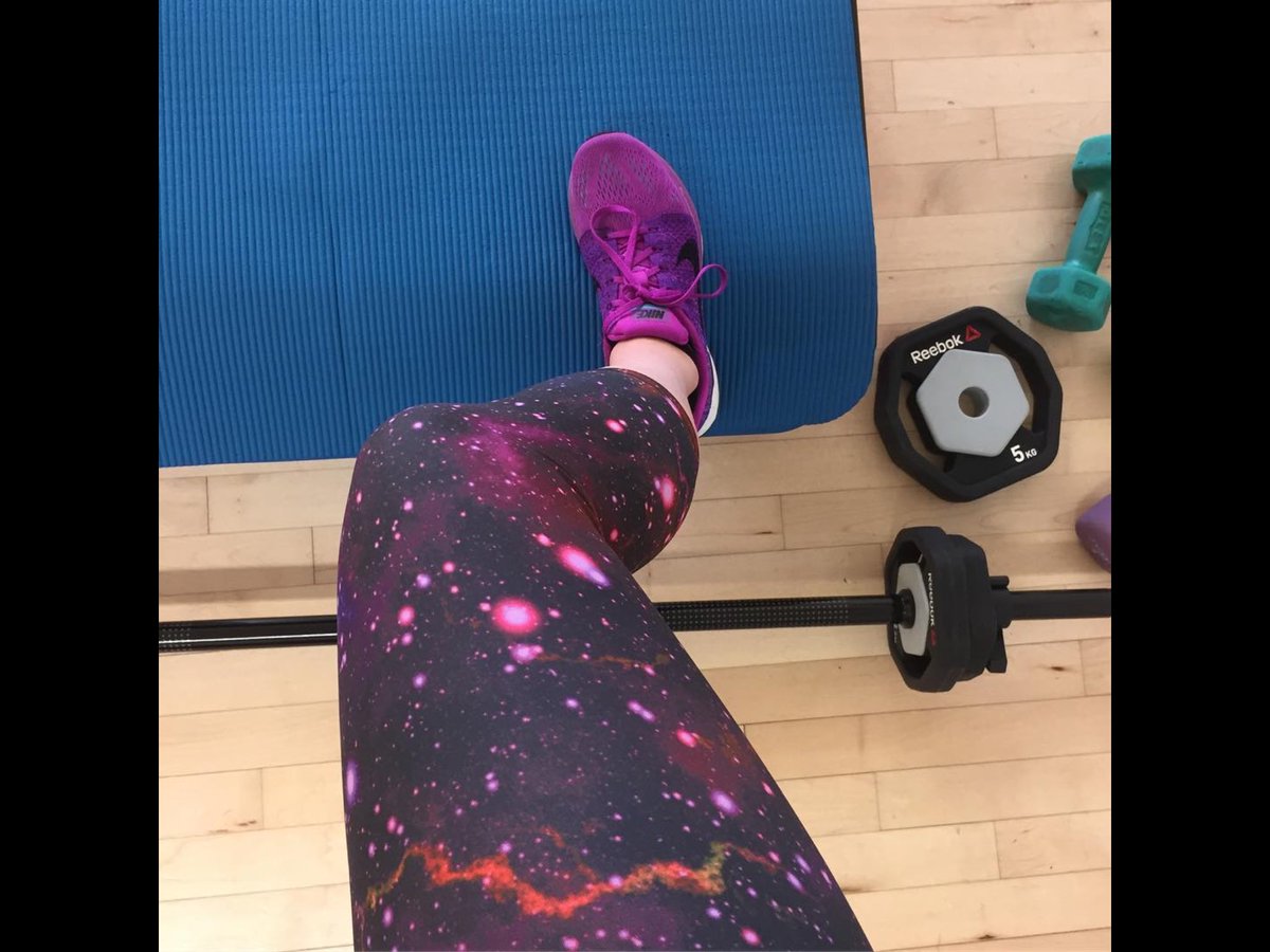 When your new <a href="/TikibooFitness/">Tikiboo</a> leggings match your trainers perfectly 👌🏋🏻‍♀️💜