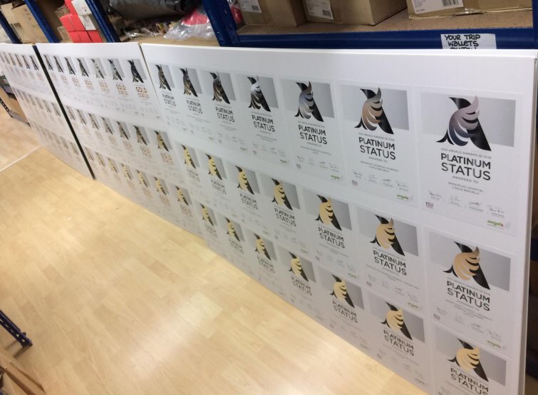 JanhvdM's tweet photo. ESO Angels awards in production! 
Getting ready for the biggest ESOC ever! Don’t miss the ESO Angels awards in the Presidential Session on Wednesday from 14:30. This year 16 hospitals will be honored with Diamond status! #ESOC2018 #ESO #AngelsInitiative https://t.co/GZE4GT8YZE