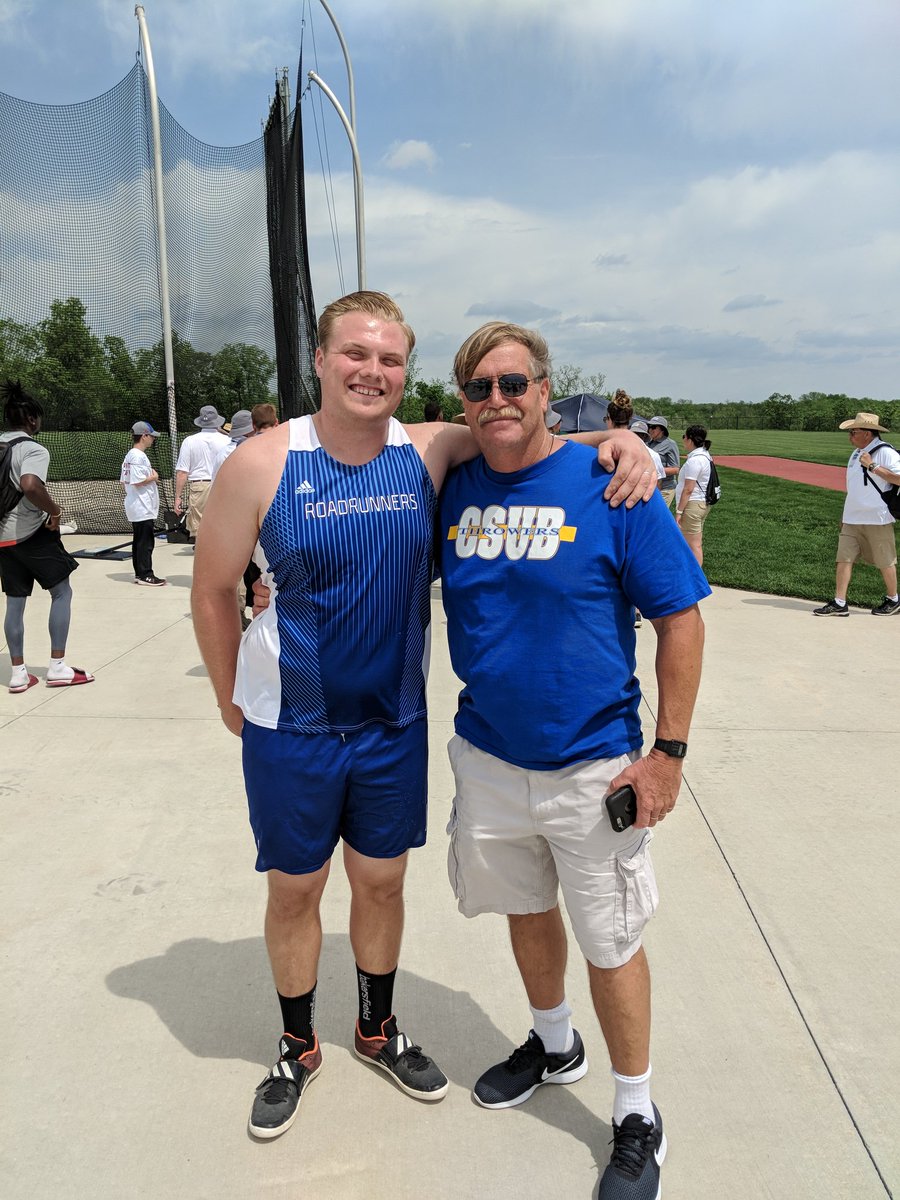 PR throw by David silver medal hammer throw <a href="/CsubTrack/">CSUB Track & Field</a>