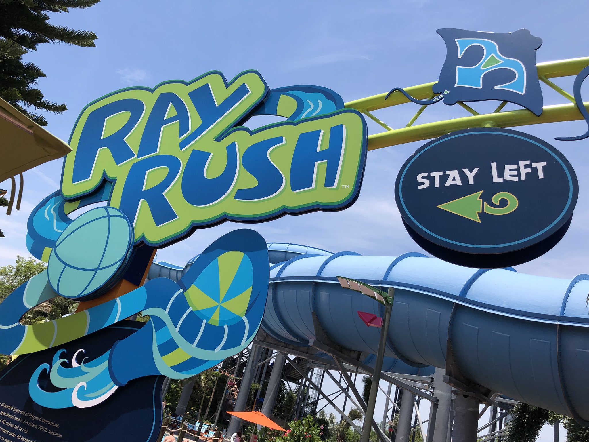 Brandonblogs We Sure Enjoyed Ray Rush Today At Aquatica Orlando Rayrush Aquaticaorlando Aquatica Seaworld