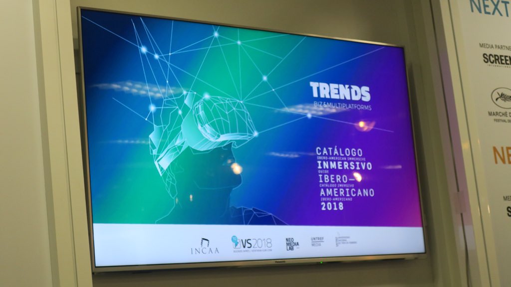 Web3Virtuality's tweet photo. Attending the #Trend’s immersive iberoamerican catalogue presentation with @VirtualityBA. #Cannes2018 #mdf2018 https://t.co/7YMQiMTPwE