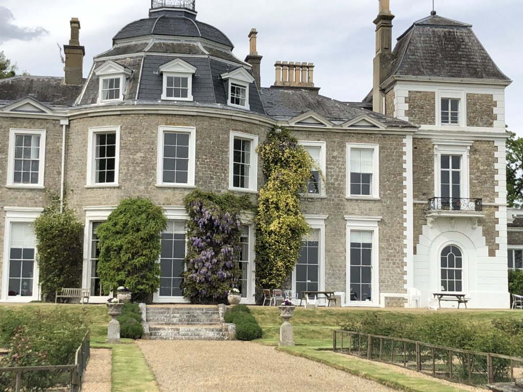 StephMWard's tweet photo. If you have to go to a writing retreat, you might as well go to one in an English manor. Just saying. @BookBoundUK https://t.co/uZa4cugLsp