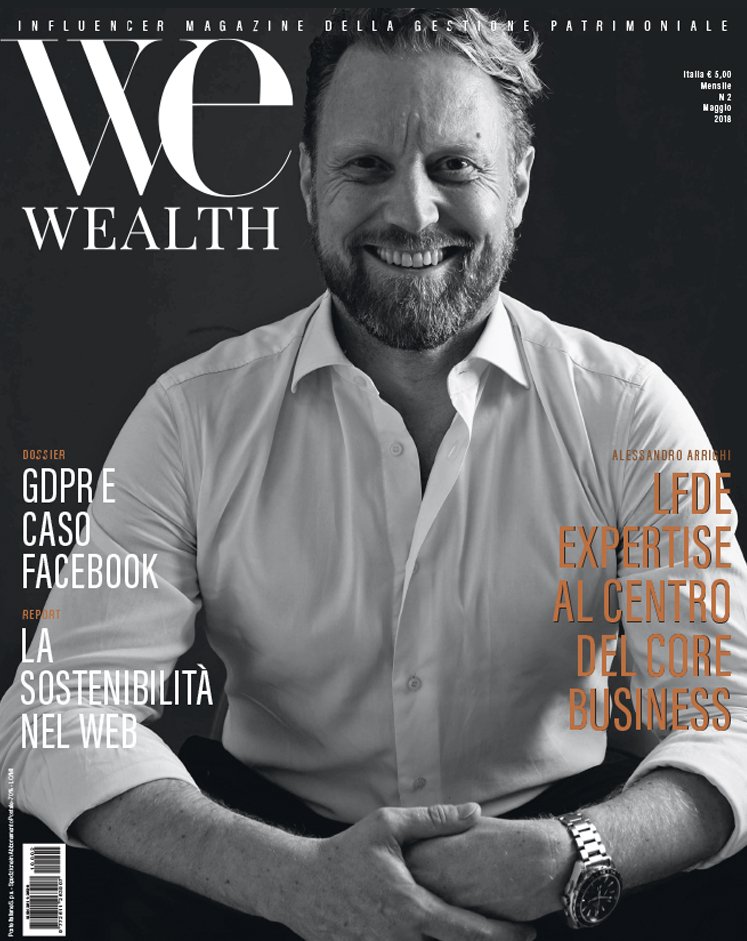 we__wealth's tweet photo. È uscito il secondo numero di We Wealth, il nuovo #InfluencerMagazine della #ConsulenzaPatrimoniale! Tanti contenuti sulla #consulenza, i pareri dei nostri esperti, la nuova strategia della #LFDE in Italia e la nuova #GDPR. https://t.co/1IhXZGhSaK