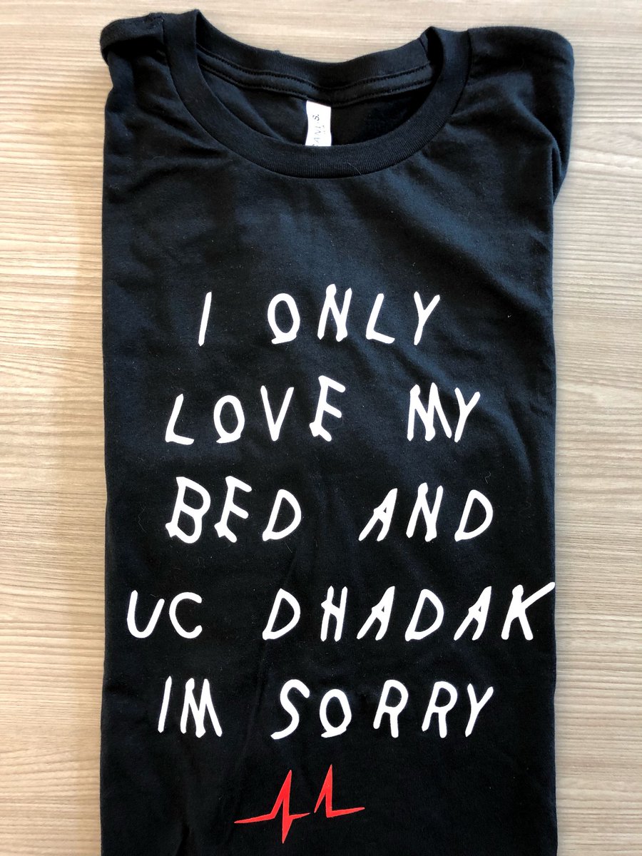 LOVE my shirt <a href="/UCDHADAK/">UC Dhadak</a>! Thank you! #UCDhadak #Bollywood