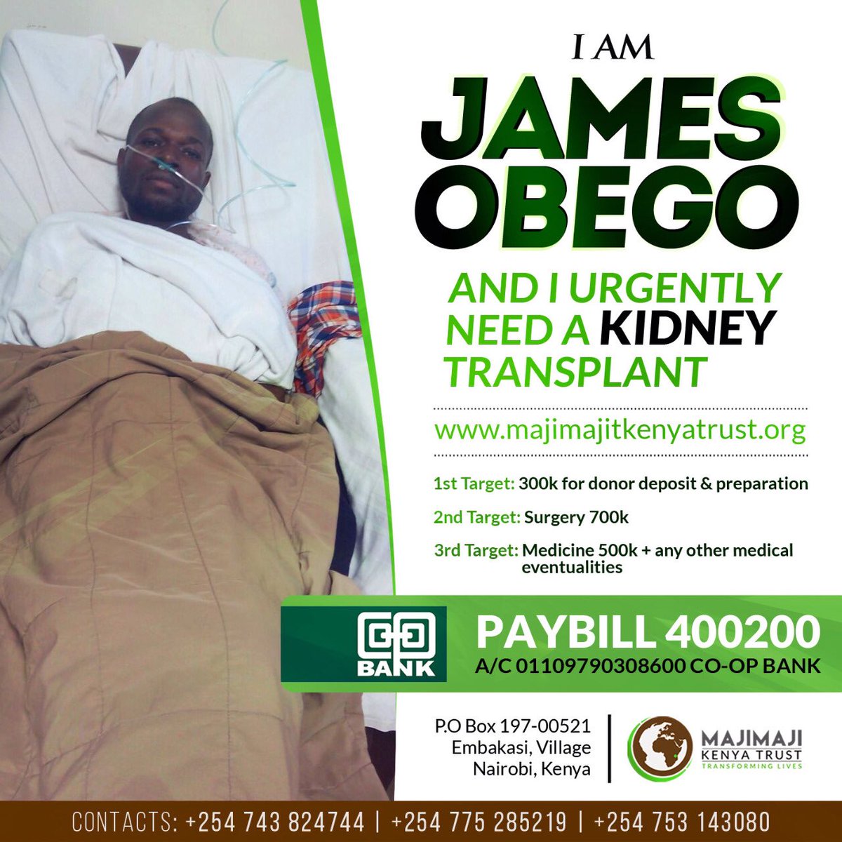 Lets give a helping hand to a brother with any little u have... And God will bless u