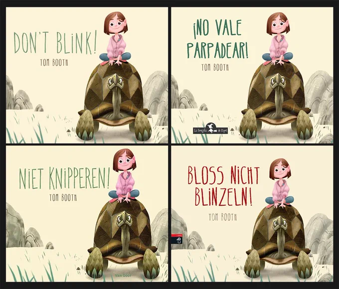 I'm very happy to announce that "Don't Blink!" is now available in Spanish! There are more translations to come (I have to stay quiet for now). Until then, please enjoy this latest translation! Thank you all for the incredible support. Now I have to get back to book makin'! :) 