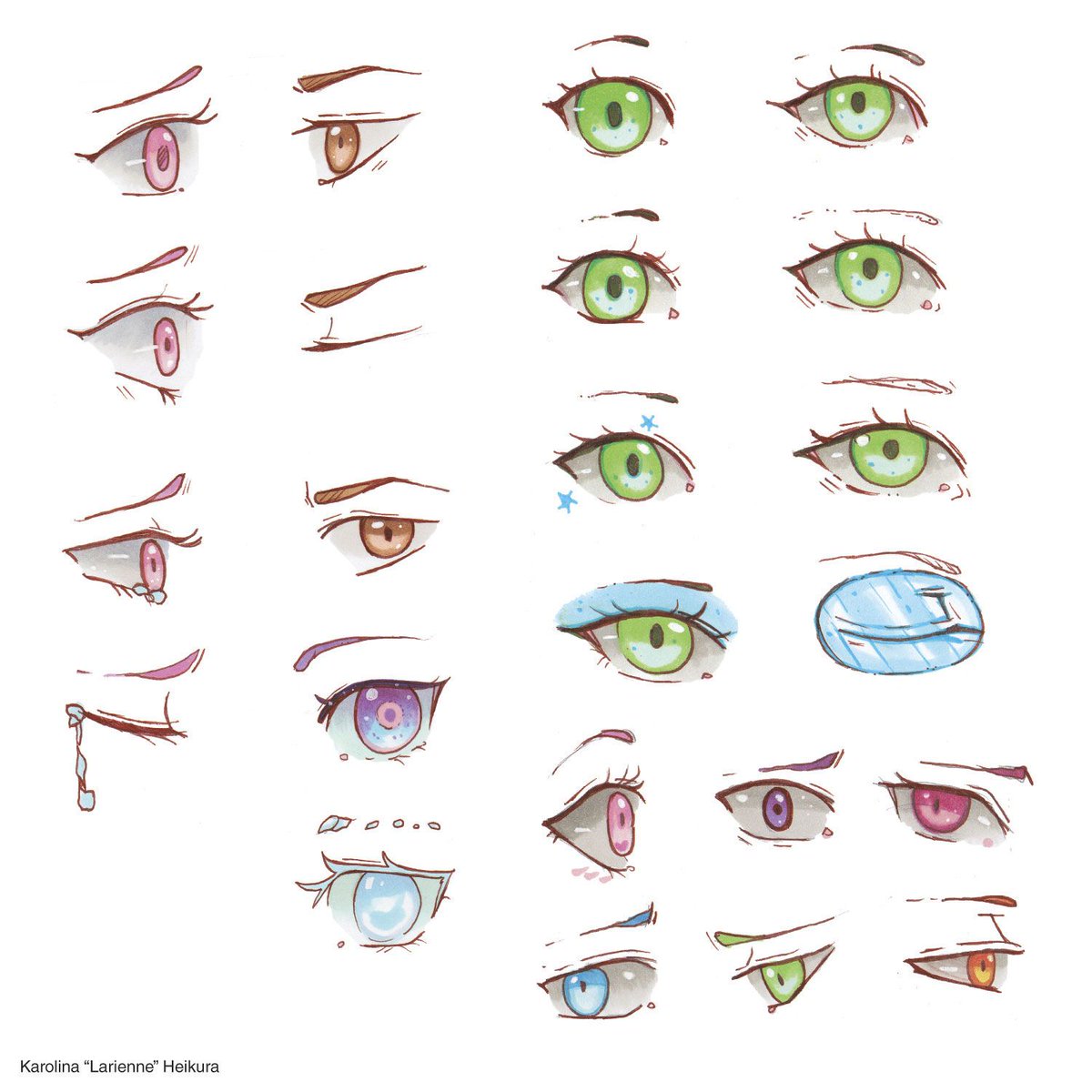 The eyes have it 👀! From hopeful to sad, angry to even aging eyes -- discover how you can tell a story with eyes alone in "Make Manga!"  👀👉 buff.ly/2KVVJdB