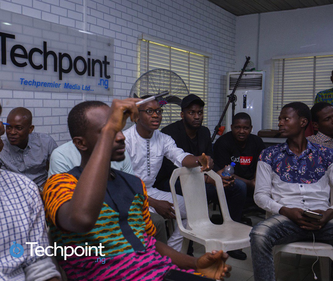 Taiwo_paul's tweet photo. Glad to see @MyRewin
Team at the @Techpointdotng pitch Friday
https://t.co/D5GVIaRbDv