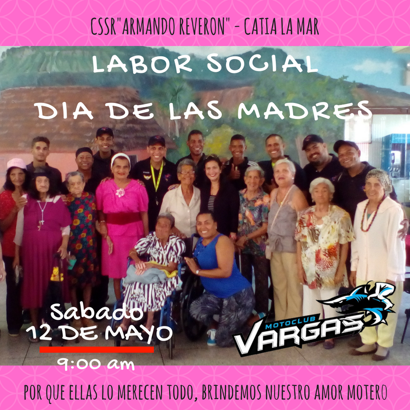 Mañana pasaremos un dia grandioso con las abuelitas de la casa hogar Armando Reveron en nuestra acostumbrada labor social del dia de las madres, acompañanos