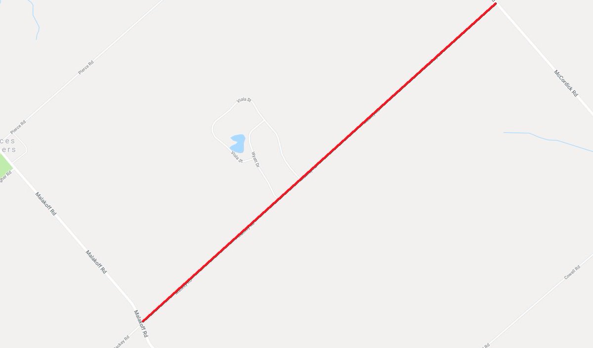 Mackey Rd. CLOSED btwn Malakoff & McCordick for fire. #ottnews #otttraffic https://t.co/WHXxTUv66o