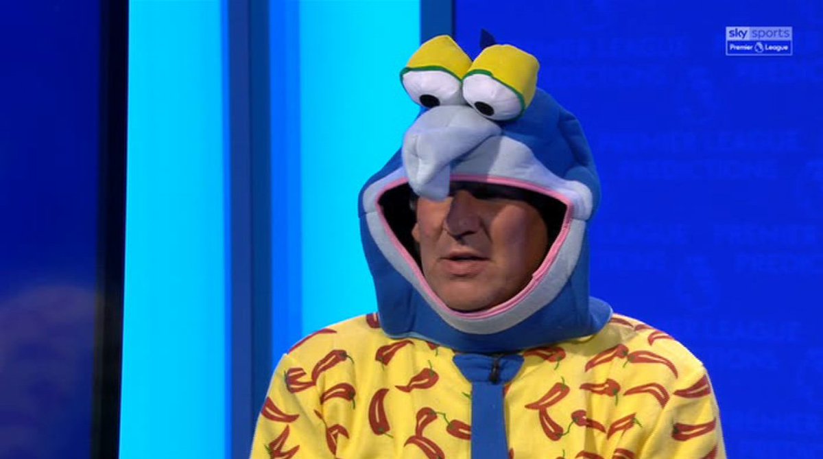 Matt_Cotton's tweet photo. Paul Merson said that he would wear a Gonzo outfit on live television if Huddersfield stayed up. https://t.co/3OgWSIvpGY