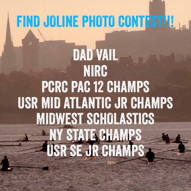 Find Joline photo Contest!!  Will you be at one of these 7 regattas JL is attending?  Find Joline, take a sneaky photo of her photobombing you...post it with hashtag #ifoundjl.  Be creative! Winner gets a $100 gift card, best photo chosen Monday!