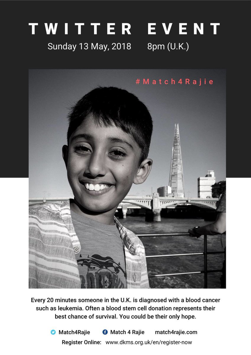 #RBSSikhNetwork are supporting @Match4Rajie campaign. We will be tweeting to trend #match4rajie this Sunday 13th May at 8pm. Join us and help save a life!
