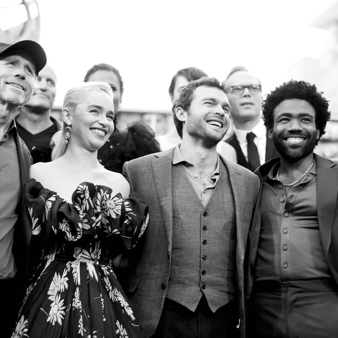 imemclarke's tweet photo. the crew of Star Wars 
#StarWarsDay https://t.co/ddaVF5avNH