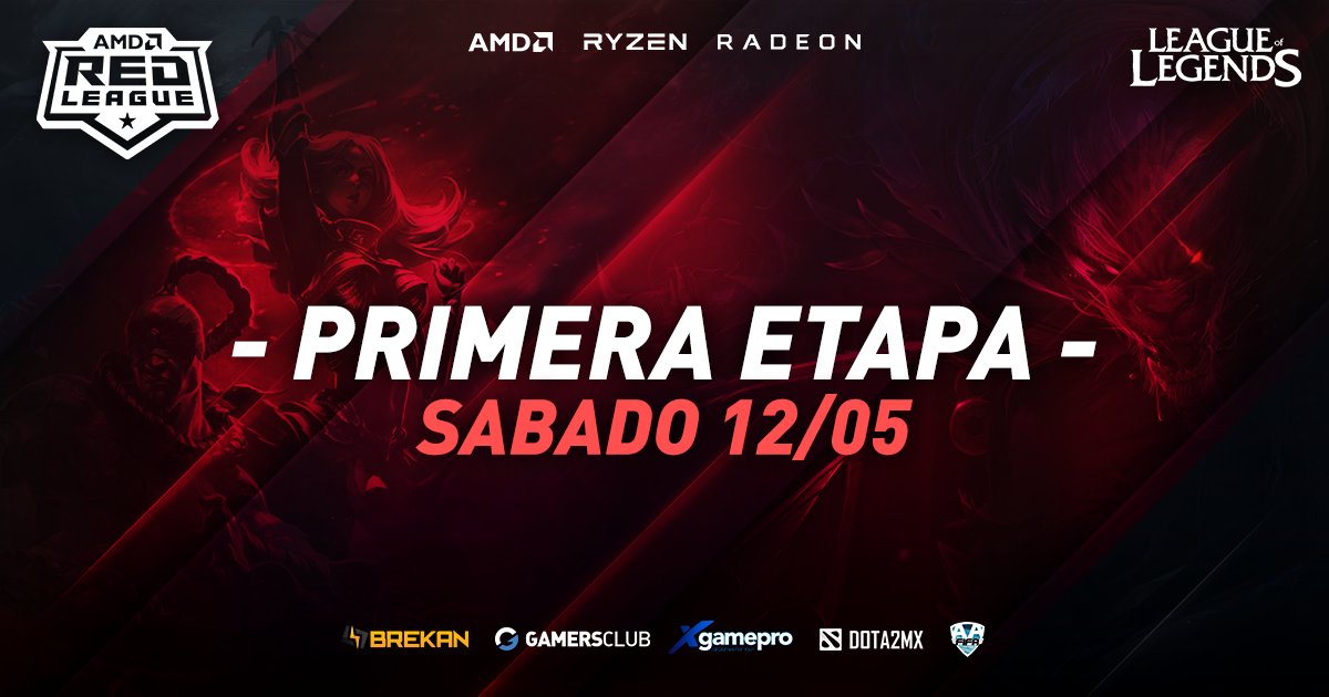 Brekanet's tweet photo. 🏆¡Torneo League of Legends!🏆

¡ATENCIÓN PARTICIPANTES! Daremos inicio a la primera etapa del torneo este sábado 12/5. ¿Quieren ver qué equipos estarán jugando estas qualifiers? 

➡️ https://t.co/UWLpiCH8rg

¡Les deseamos mucha suerte a todos los equipos!

#RedLeague 🔴 https://t.co/13BwfLQ945