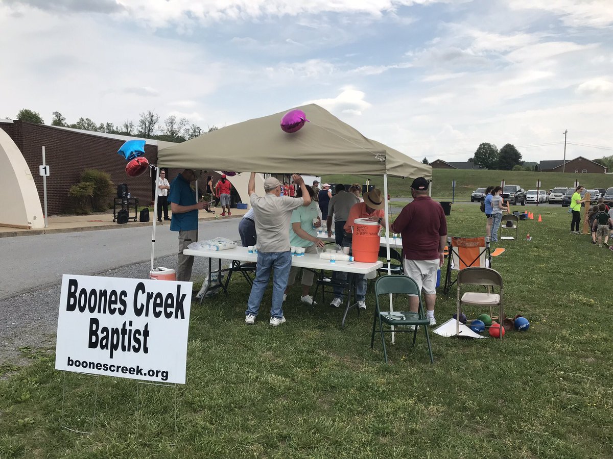 Thank You! Boones Creek Baptist Church for running the water station for field day. <a href="/BoonesCreekElem/">Boones Creek Elem</a> <a href="/WCDE_TN/">WashingtonCoSch TN</a>