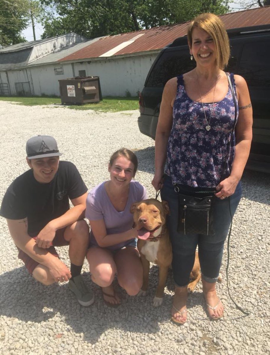 HAHRescueIN's tweet photo. Twitter, you did your thing! Because of you sharing this guy far and wise he is headed home with HIS own family today! Thank you isn’t enough. Your shares changed his life! ❤️❤️❤️ https://t.co/IwXbkd9yzF