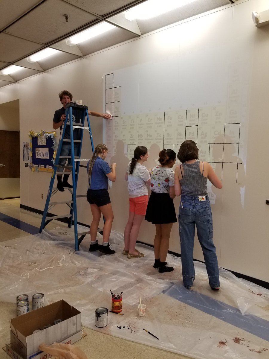 STEAM not STEM in the Science hallway! I love it! 💓