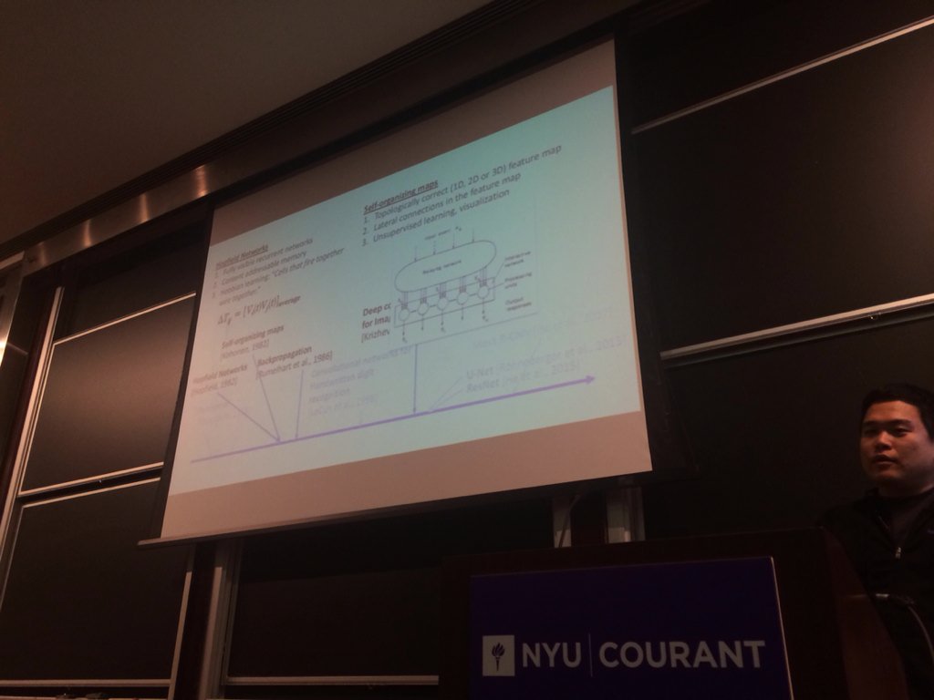 RahelJhirad's tweet image. Backprop / hopfield networks / Self organizing maps /lateral connections/ Bolzmann machines @kchonyc a retrospective