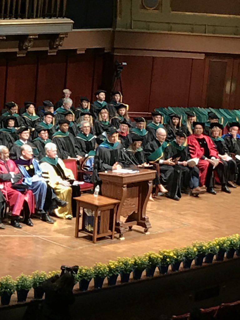 bfry_GoBlue's tweet image. “You have an obligation to stand up for the vulnerable &amp;amp; the voiceless.” Fantastic @umichmedicine med school graduation speech by @vivek_murthy. Now more than ever, physicians need to be moral leaders #class168 #umichmed