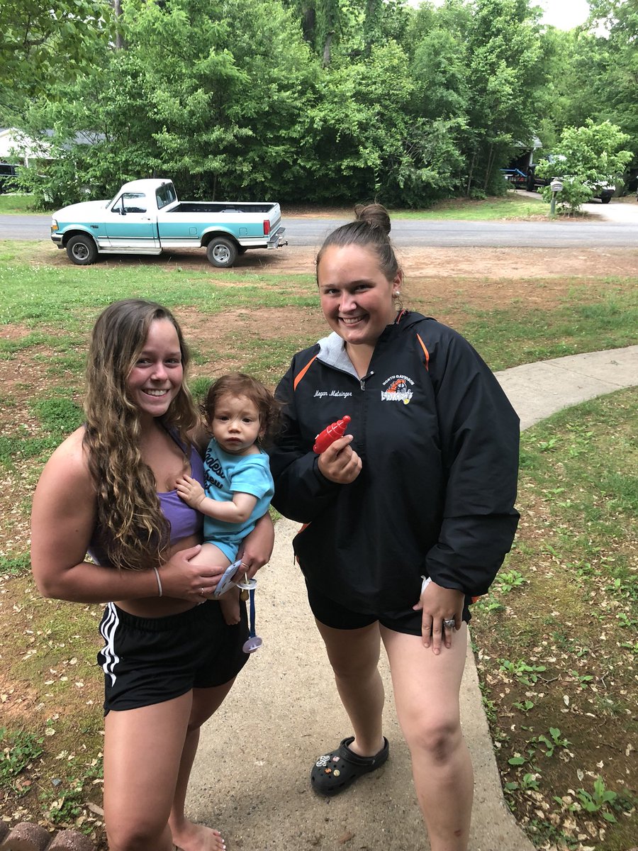 NDHSSA_2018's tweet photo. Allison and apparently the baby got got #doubletime 🔫🔫 https://t.co/JKy3uWRXme